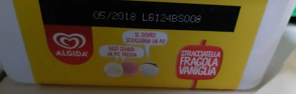 GELATO STRACCIATELLA FRAGOLA E VANIGLIA