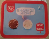 gelato tartufo e vaniglia