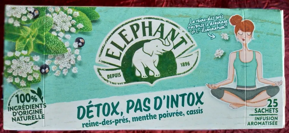 Détox, pas d'Intox _ reine-des-prés, menthe poivrée, cassis