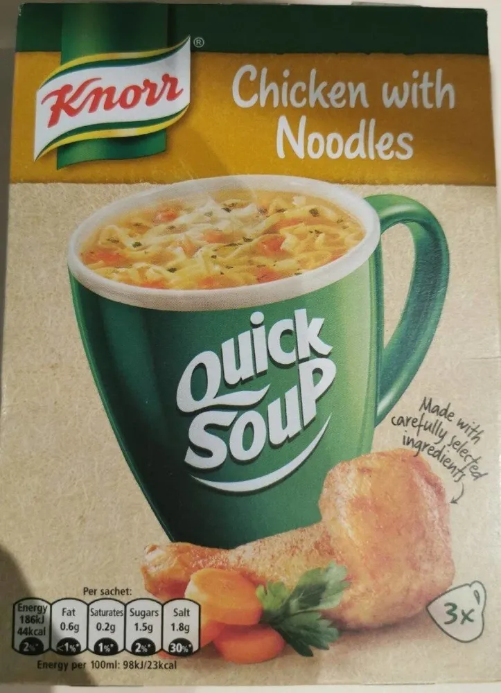 Chicken with noodles