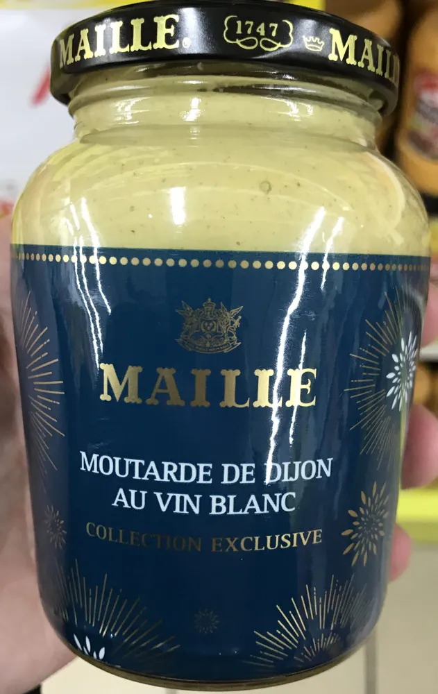 Moutarde de Dijon au vin blanc