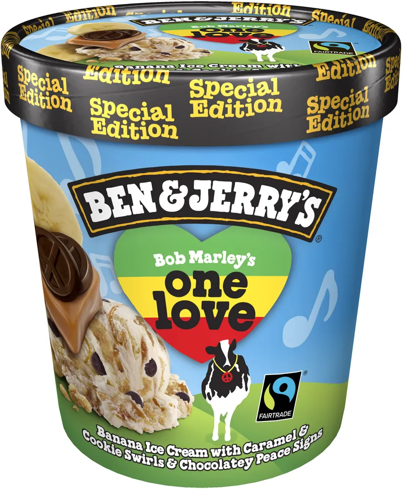Glace Pot Bob Marley's One Love™ 500ml