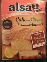 Préparation pour cake au citron saveur d'antan