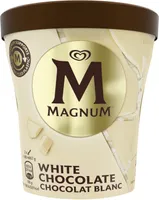 Magnum Glace Pot Vanille Chocolat Blanc 440ml