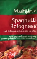 Spaghetti Bolognese met Italiaanse groenten en kruiden