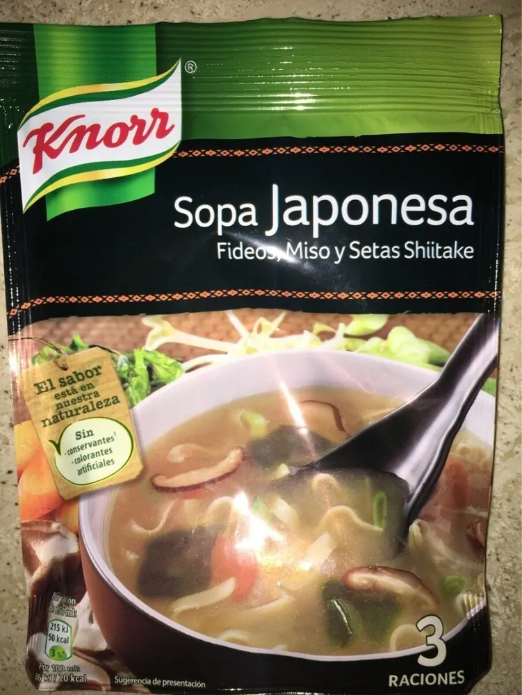 Sopa japonesa