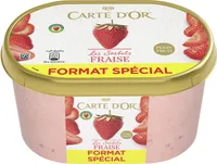 Carte D'or Sorbet Plein Fruit Fraise 1300ml