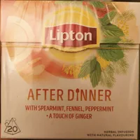 Lipton Teebeutel After Dinner