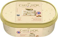 Carte D'or Les Authentiques Glace Nougat de Montélimar Bac 1L
