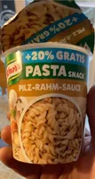 Knorr Pasta Snack Pilz rahm sauce +20% Gratis
