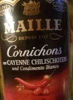 Cornichons piment de Cayenne