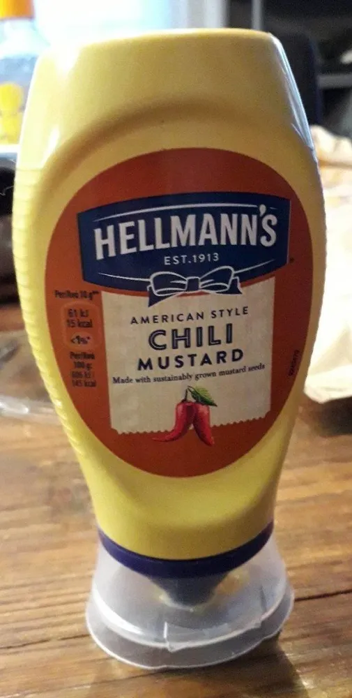 American style chili mustard