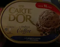 Carte D'or Classic Coffee Ice Cream Dessert 1L