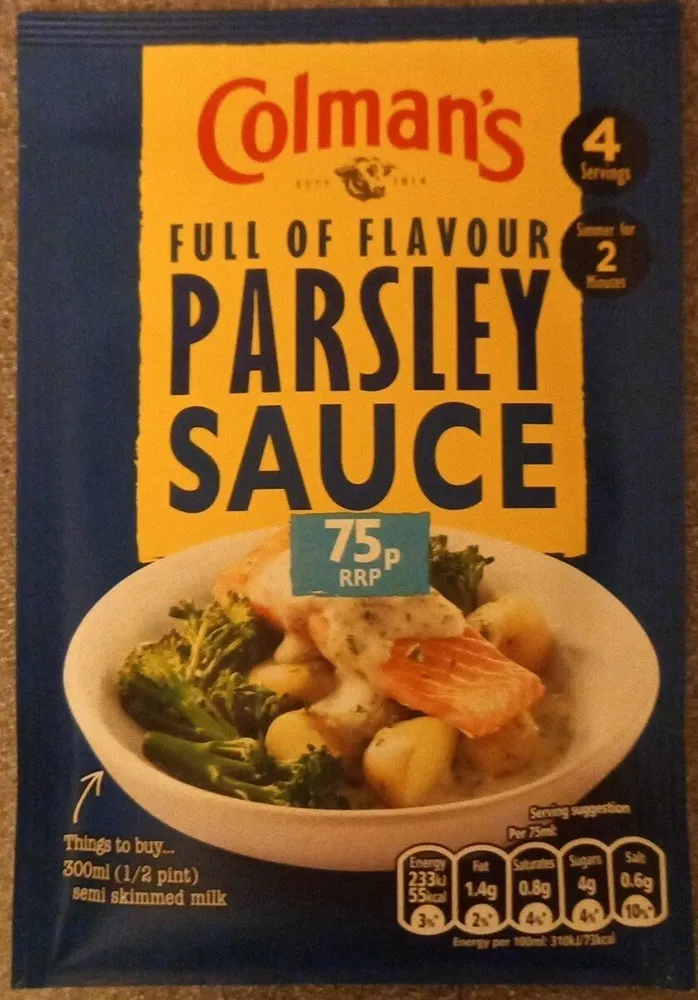 Parsley sauce