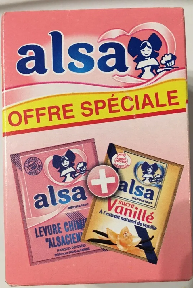 Alsa Assortiment levure chimique alsacienne
