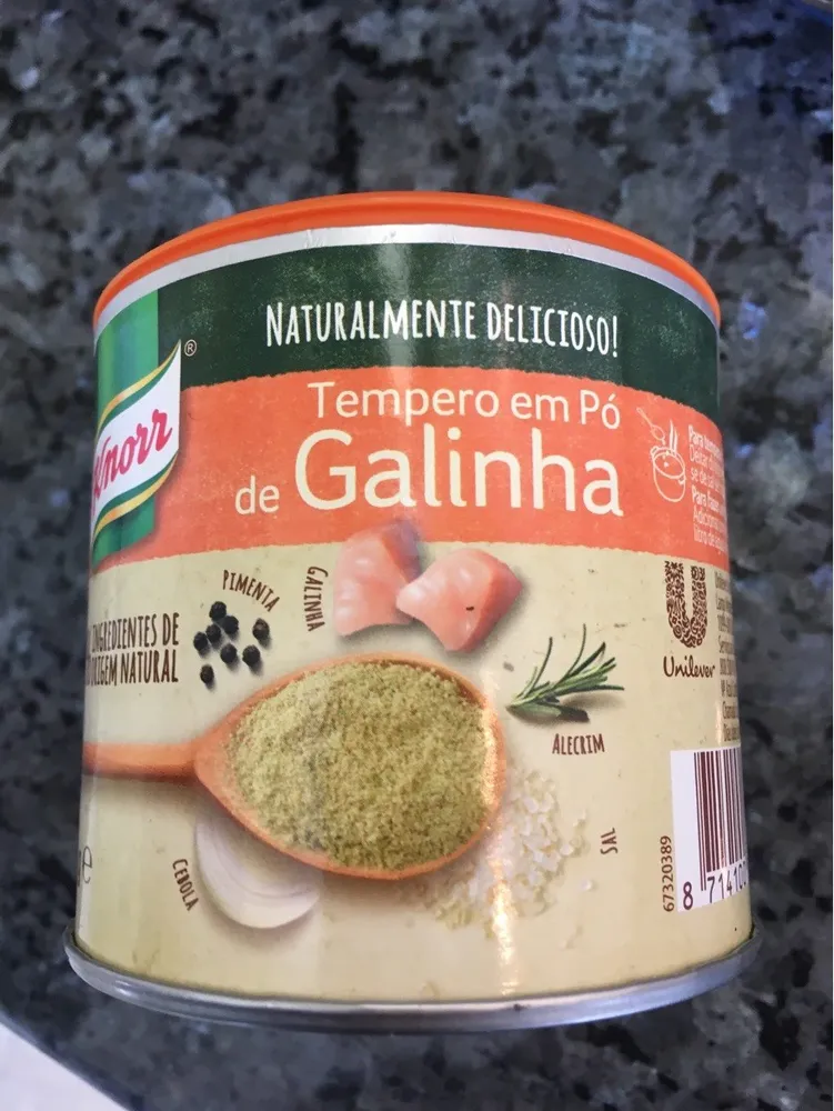 Tempero em pó