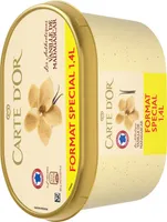 Carte D'or Les Authentiques Glace Vanille de Madagascar 1,4l