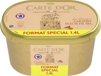 Carte D'or Les Authentiques Glace Caramel Fleur de Sel Format Spécial 1,4l