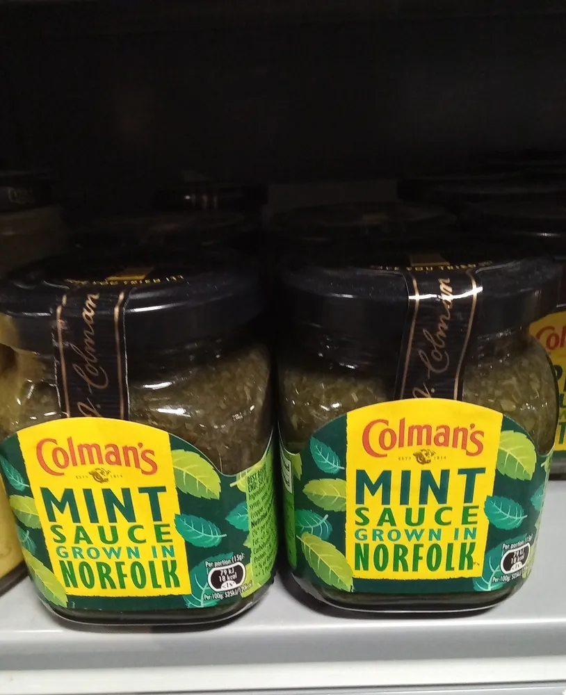 Colman mint sause