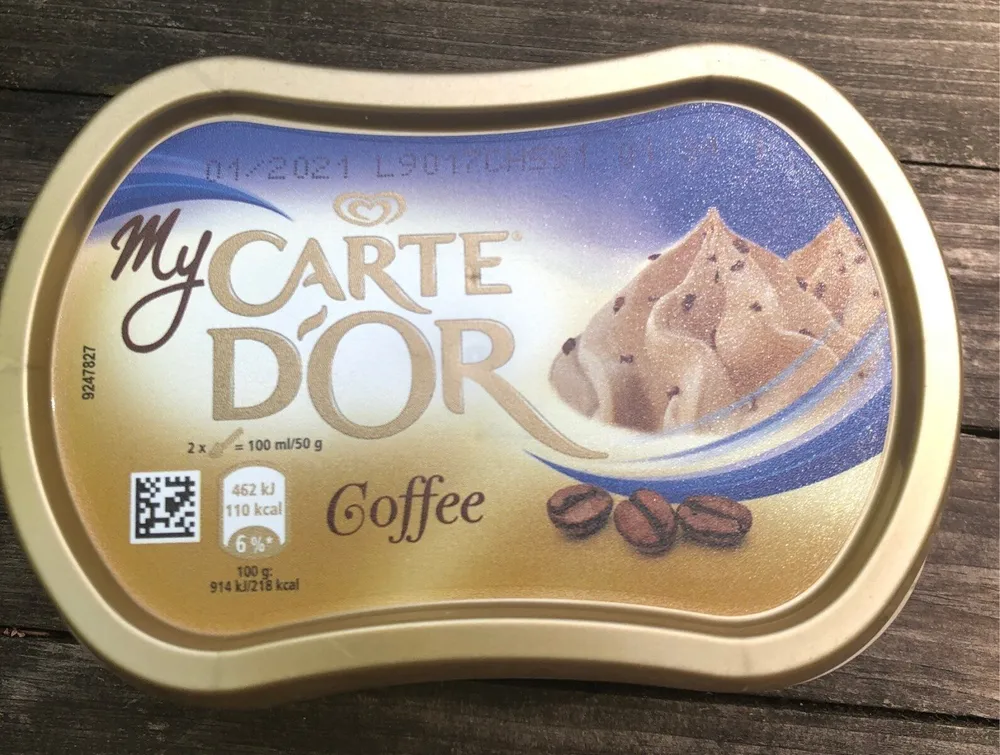 My carte d'or coffee