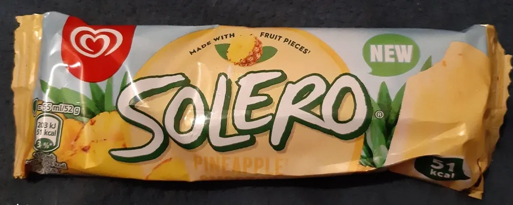 Solero smoothie ananas