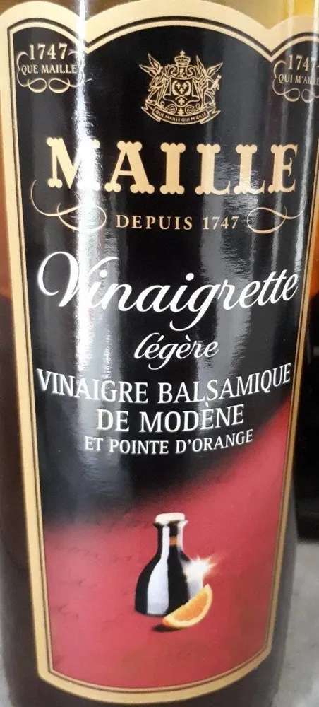 Vinaigrette légère balsamique de modène