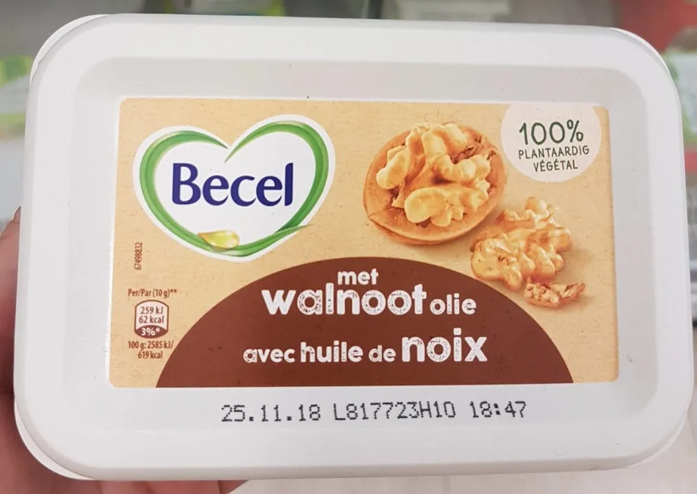 Margarine huile de noix 100% végétal