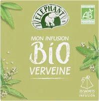 Elephant Tisane Bio Verveine 20 Sachets Pyramid®