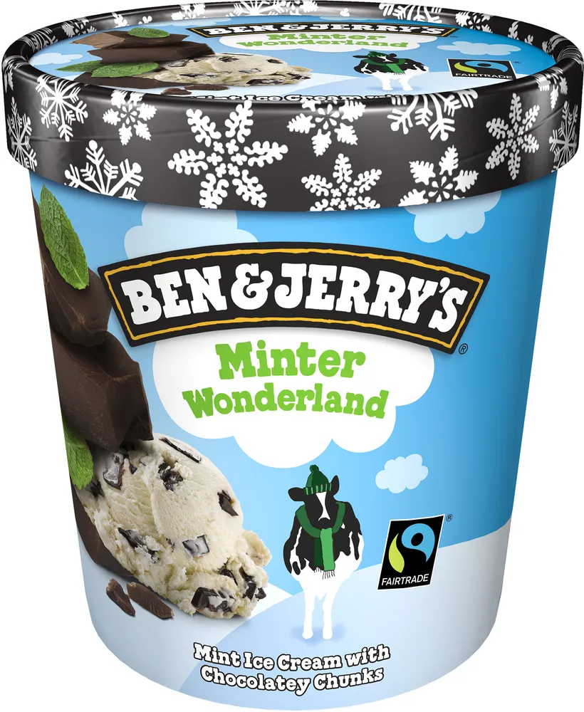 Ben & Jerry's Glace Pot Minter Wonderland 500 ml