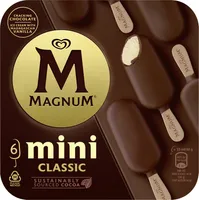 Magnum Glace Bâtonnet Mini Classic x6 330ml