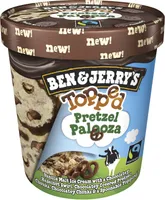 Ben & Jerry's Glace Pot Topped Bretzel Palooza 470ml