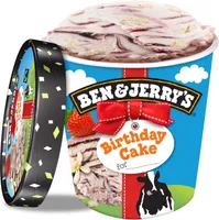 Ben & Jerry's Glace Pot Birthday Cake 500ml