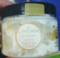 Carte d'or les suprêmes inspiration tarte au citron