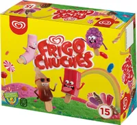 Chuches helados sabor nubes, cola, ladrillos y moras sin gluten