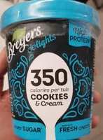 Delights cookies & cream
