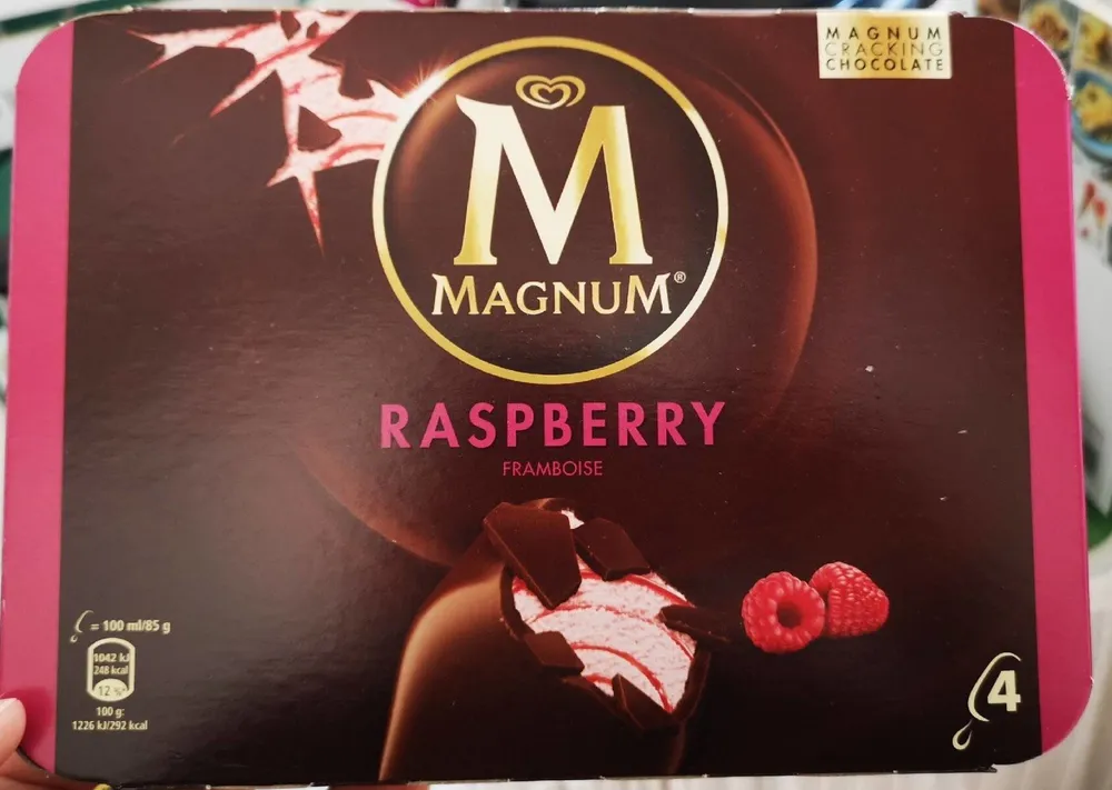 Magnum Glace Batonnet Pink Framboise 4x100ml
