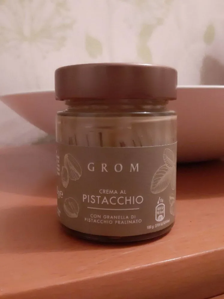 Crème à la pistache