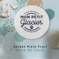 Sorbet plein fruit noix de cooc
