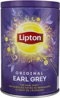 Lipton Original Earl Grey Thé Noir Notes de Bergamote 100g Vrac