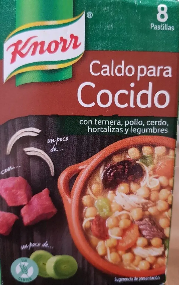 Pastillas de caldo para cocido