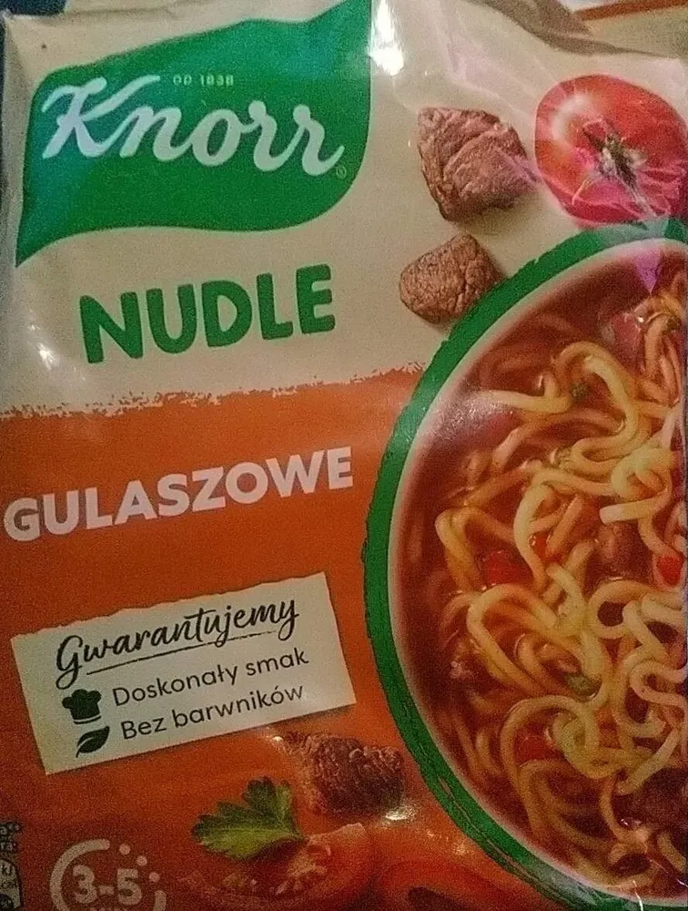 Nudle gulaszowe
