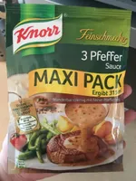 Knorr Feinschmecker 3 Pfeffer Sauce Maxi Pack