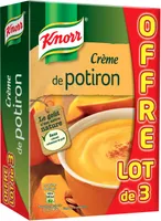 Knorr soupe crème de potiron 100g lot de 3