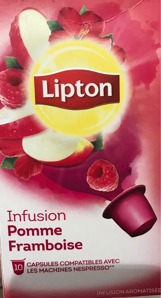 Lipton Infusion Pomme Framboise 10 Capsules