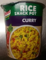 Rice snack pot curry