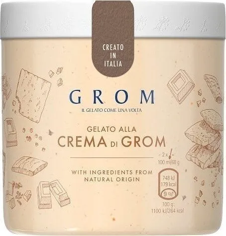 Gelato alla crema di Grom