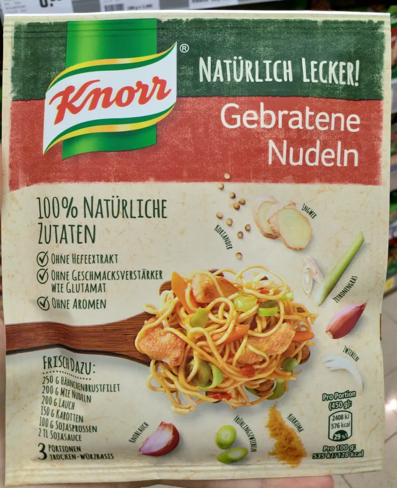 Gebratene Nudeln