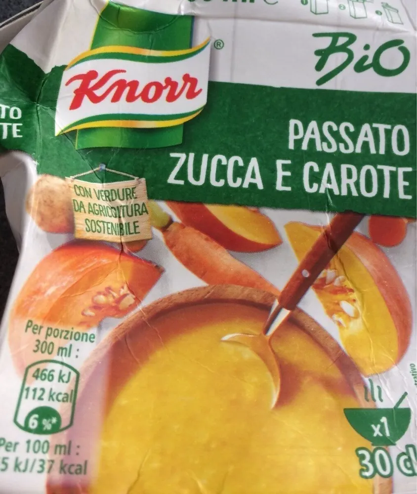 Passato Zucca e Carote