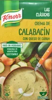 Crema de calabacin