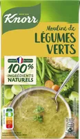 Knorr Soupe Liquide Mouliné de Légumes Verts 1L